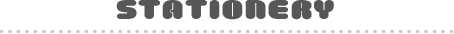 stationery